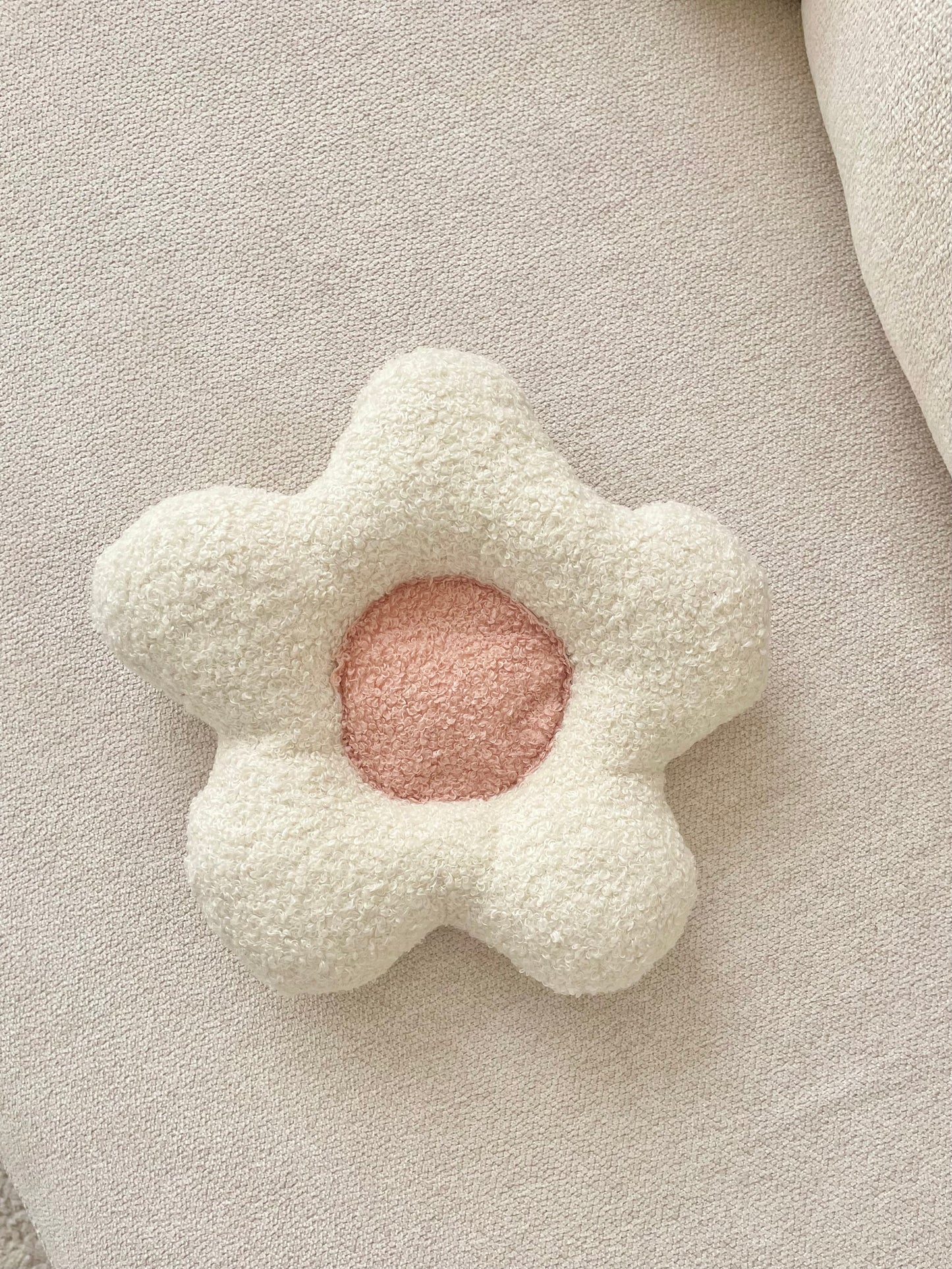 Set triple con Flor (Inicial algodón + Cunita + Flor)