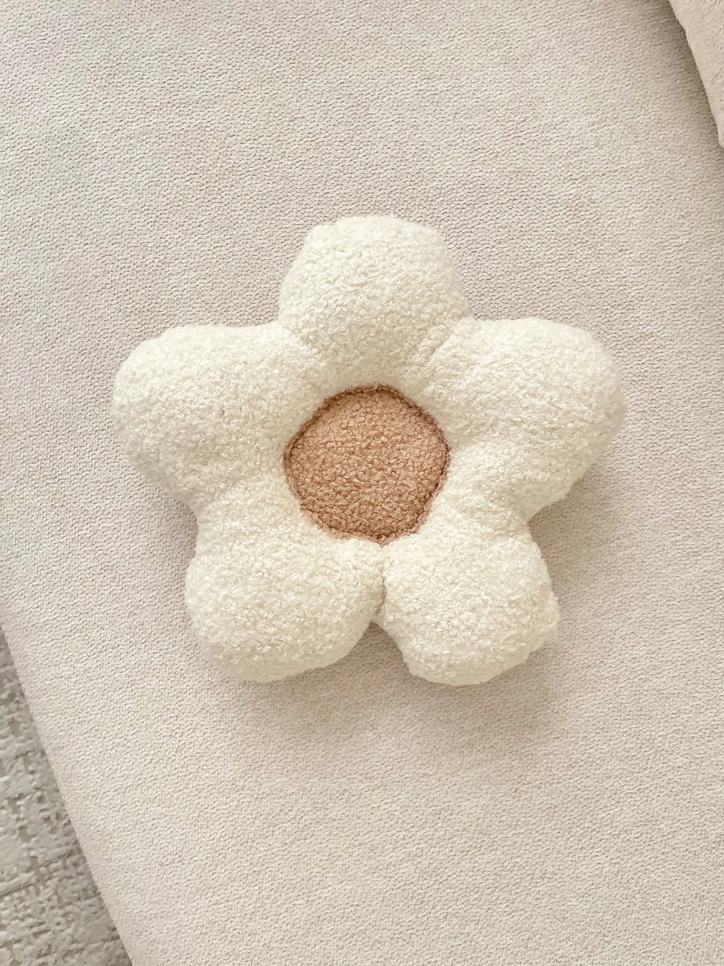 Set triple con Flor (Inicial algodón + Cunita + Flor)