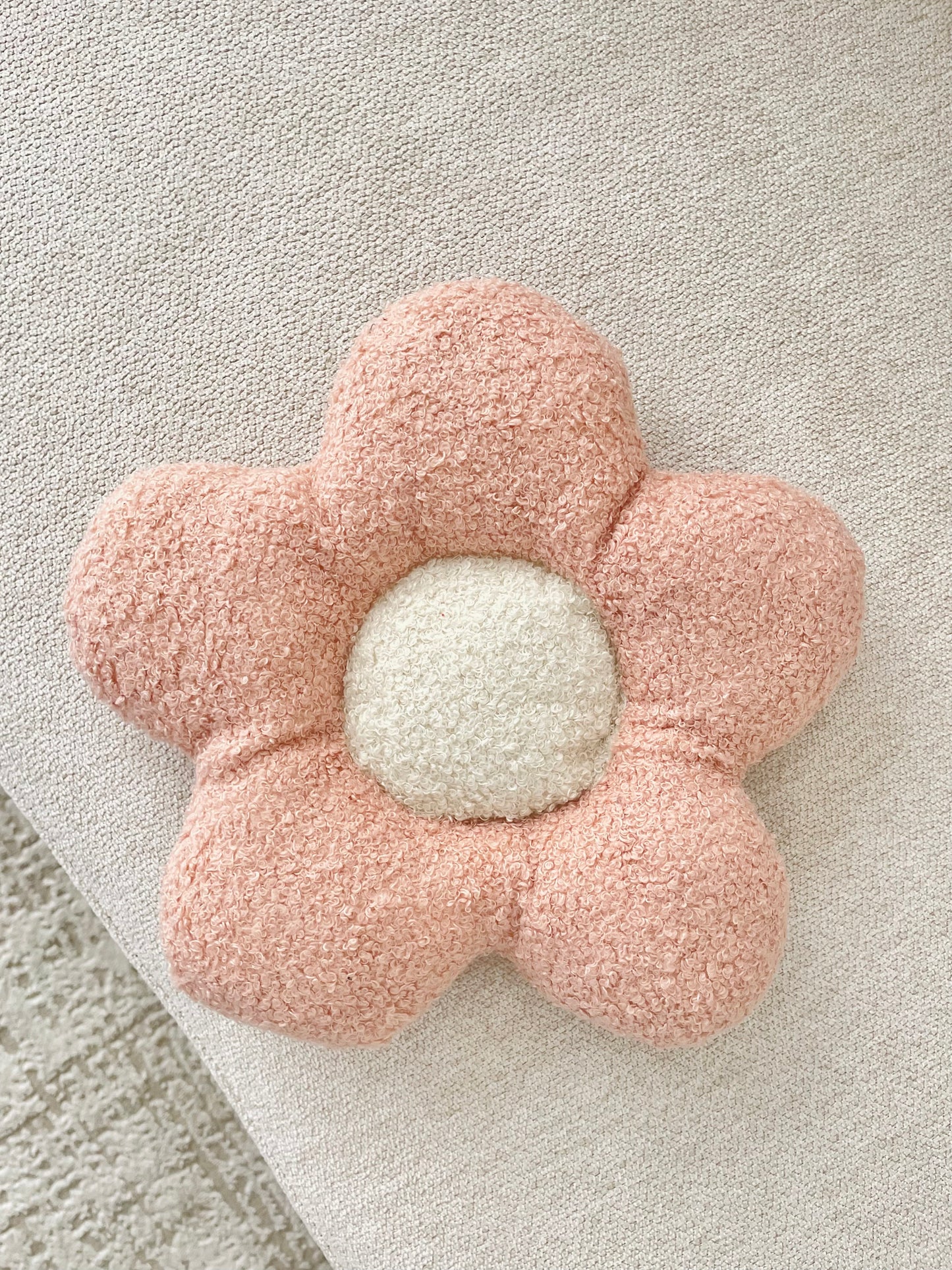 Set triple con Flor (Inicial algodón + Cunita + Flor)