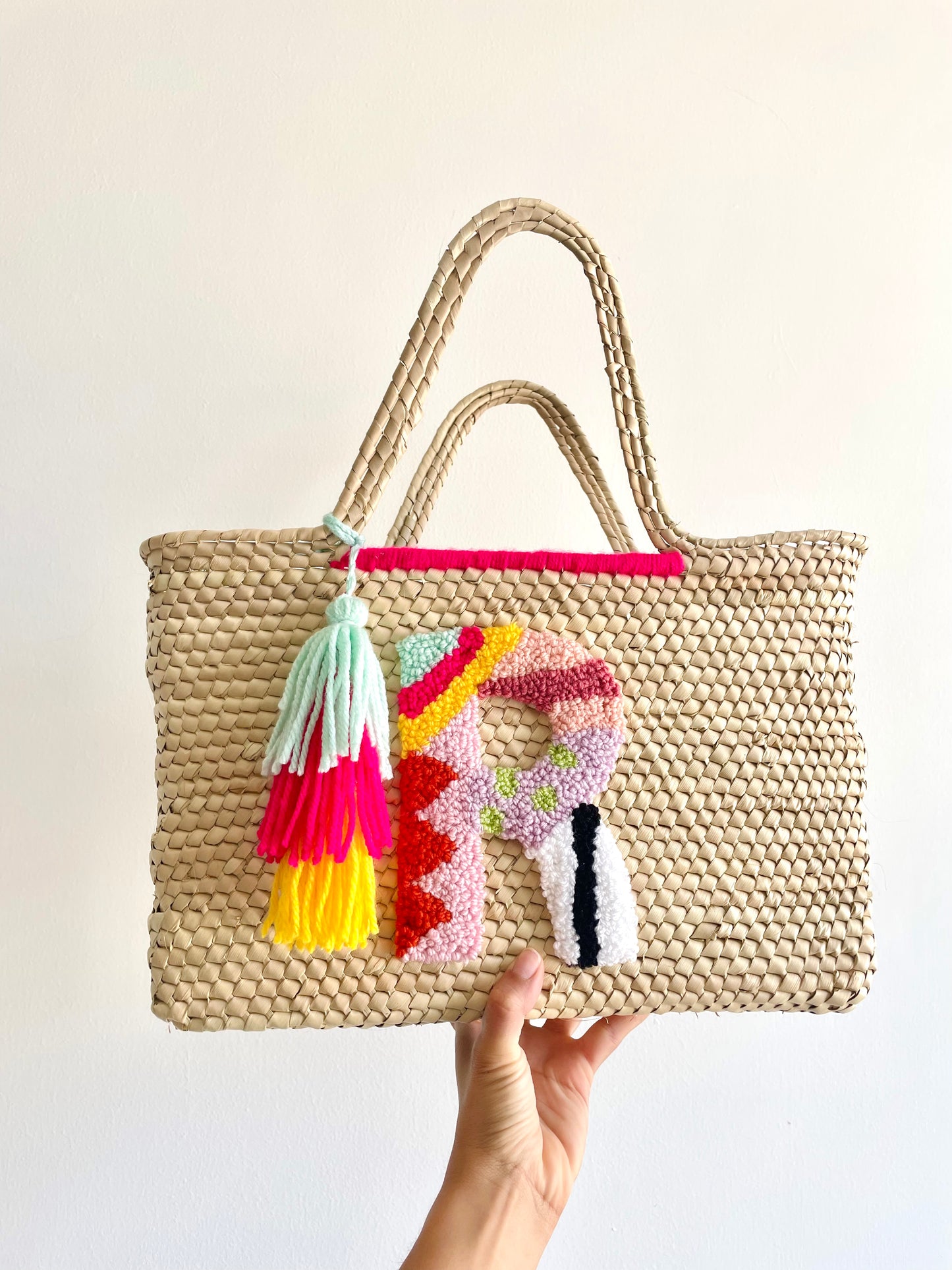 Bolsa con Letra Collage