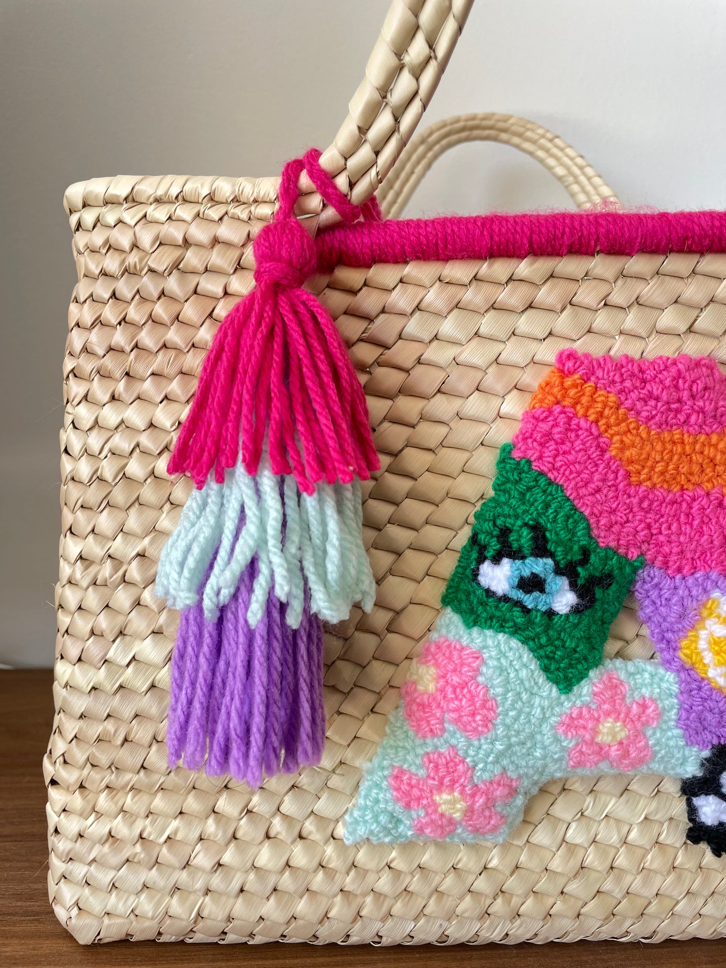 Bolsa con Letra Collage