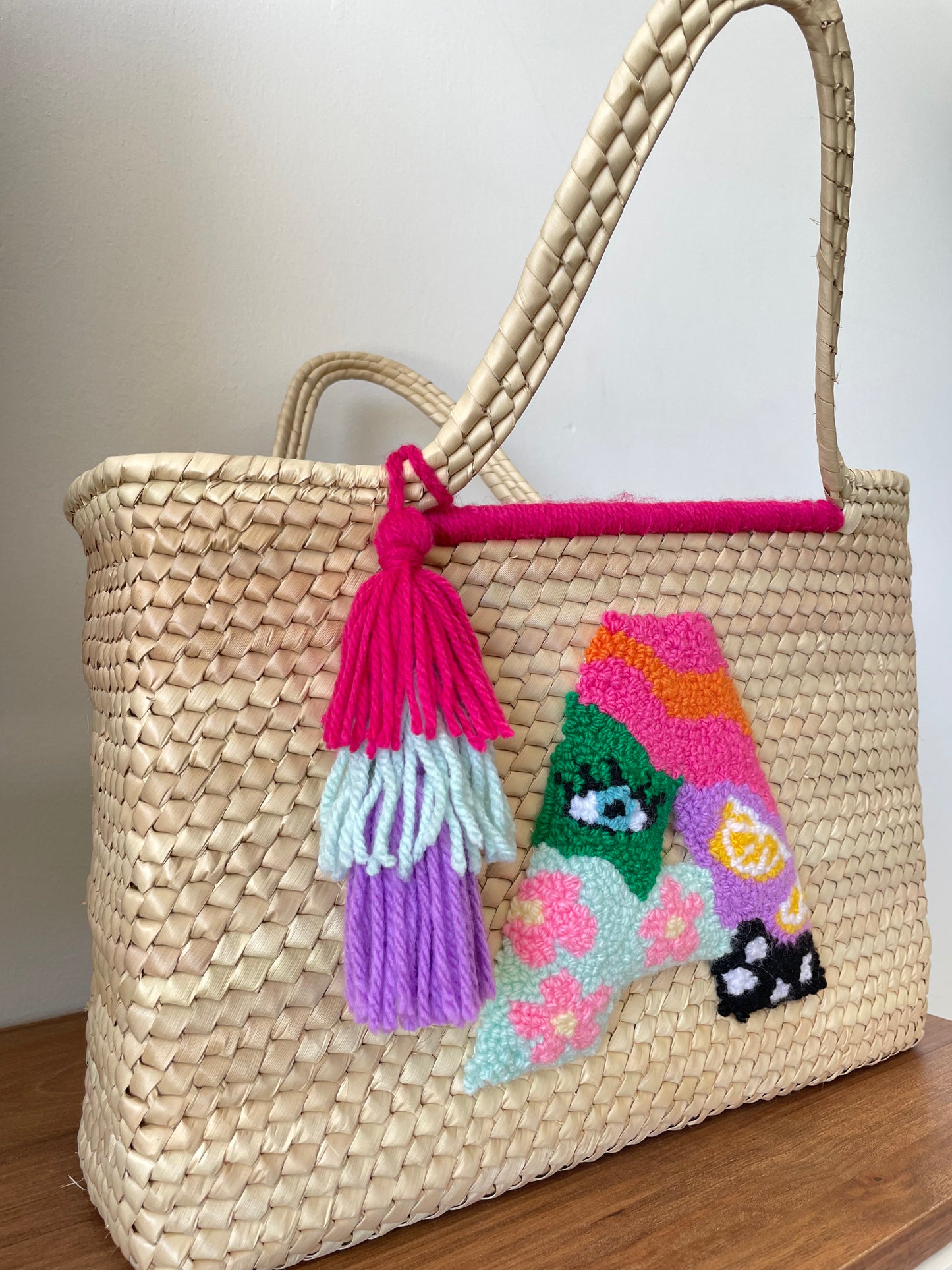 Bolsa con Letra Collage