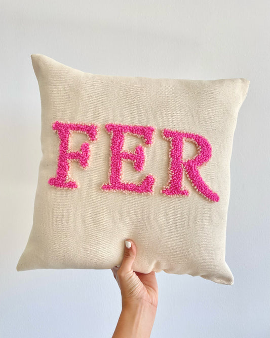 Cojin con Nombre