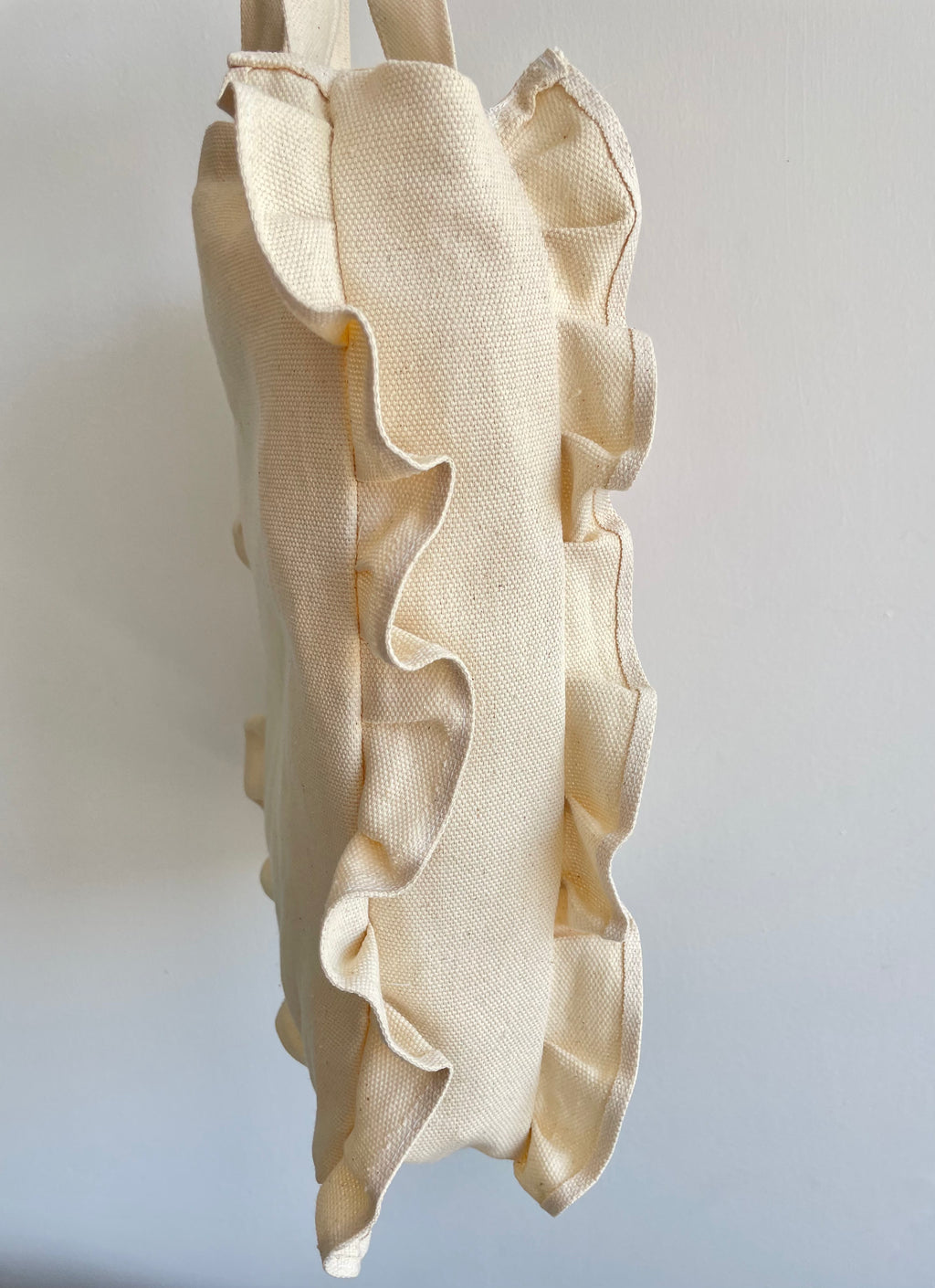 Ruffled Tote Bag